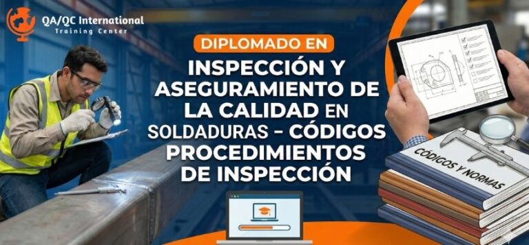 Diplomado en Inspección y Aseguramiento de la Calidad en Soldaduras – Codigos y Procedimientos de Inspección – Nivel II